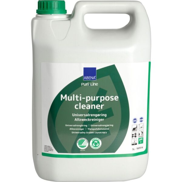 Universalrengøring, ABENA Puri-Line, med farve og parfume, 5 l.