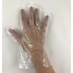 LDPE Engangshandske, One size, pudderfri - 100 stk.
