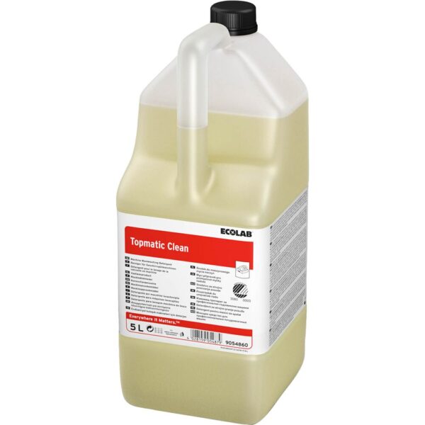 Maskinopvask, Ecolab Topmatic Clean, 5 l, uden klor