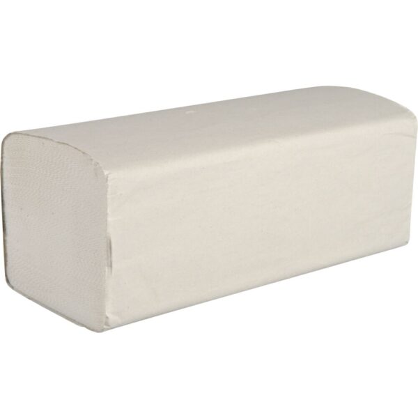 Håndklædeark, Abena Care-Ness Excellent, 2-lags, V-fold, nyfiber, 21x25/10,5cm, 3800 stk.