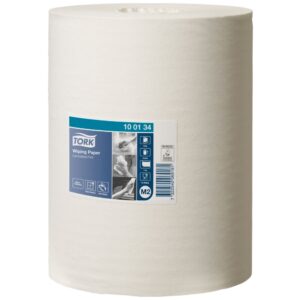 Håndklæderulle, Tork 100134 M2 Standard, 1-lags, midi, blandingsfibre, 275m x 24,5cm, Ø19cm, 6 stk.