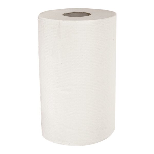 Håndklæderulle, Abena Care-Ness Excellent, 2-lags, mini, 72m, 20cm, Ø12,5, nyfiber 12 stk
