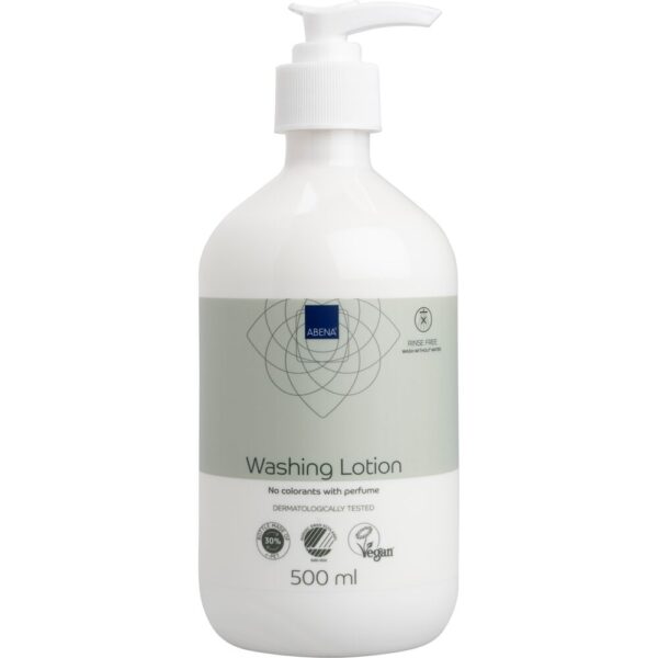 Vaskecreme, Abena, 500 ml, uden farve, med parfume, vask uden vand