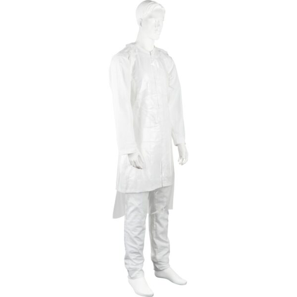Engangsforklæde, Abena, 125x81cm, transparent, usteril, 50 stk.