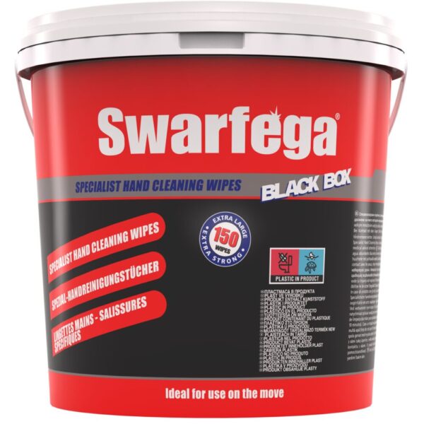 Håndrens servietter, Swarfega, 150 stk.