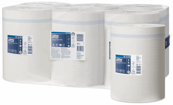 Håndklæderulle, Tork 101250 M2 Advanced, 2-lags, blandingsfibre, 160m x 24,5cm, Ø19cm, 6 stk.