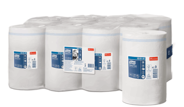 Håndklæderulle, Tork 100147 M1 Advanced, 1-lags, blandingsfibre, 110m x 21,5cm, Ø14cm, 11 stk.