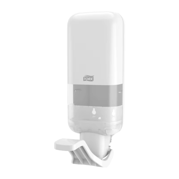 Tork 564100 Dispenser til sæbe og hånddesinfektion med albuegreb, hvid, S4