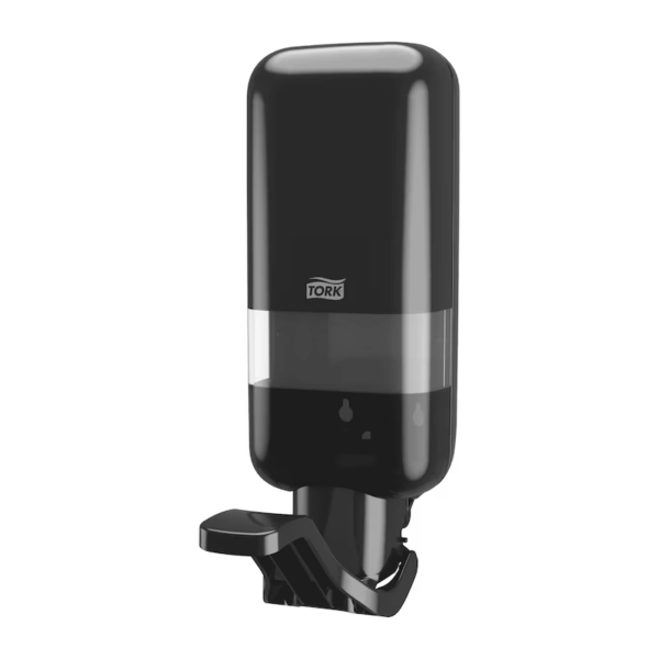 Tork 564108 Dispenser til sæbe og hånddesinfektion med albuegreb, sort, S4