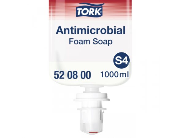 Tork Håndsæbe S4, skumsæbe, antibakteriel, 1l, 520800