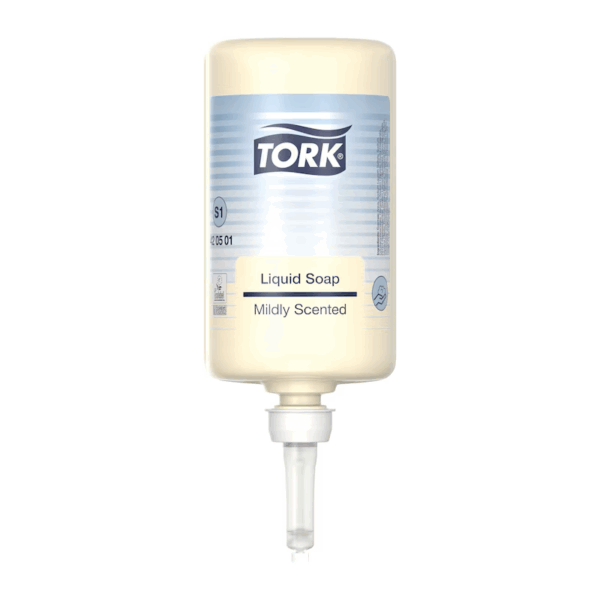 Tork Håndsæbe S1, flydende, mild duft, 1l, 420501