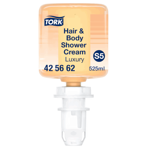 Tork Showergel S5, flydende, luksus, 525ml, 425662