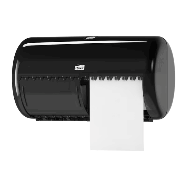 Tork Toiletpapirdispenser T4, sort, 557008
