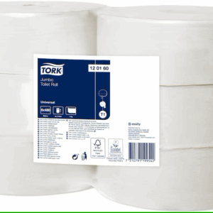 Tork Jumbo toiletpapir T1, universal, 1-lags, 480m, 120160, 6 stk.