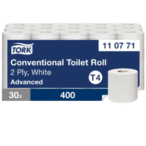 Tork toiletpapir T4, advanced, 2-lags, 49,6m, 110771, 30 stk.