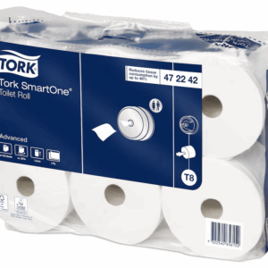 Tork SmartOne toiletpapir T8, advanced, 2-lags, 207m, 472242, 6 stk.