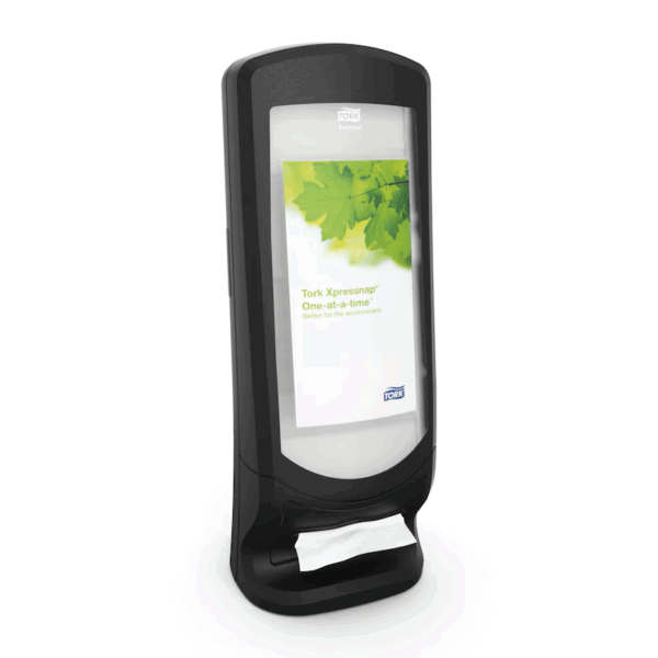 Tork Servietdispenser N4, sort, vægmodel, 272211 - Image 2