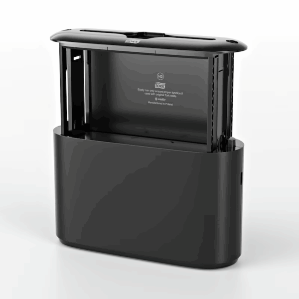 Tork Borddispenser Håndklædeark, H2, sort, 552208 - Billede 3