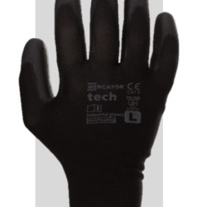 Fingerdyppet PU handske, Mercator Tech, 1 par