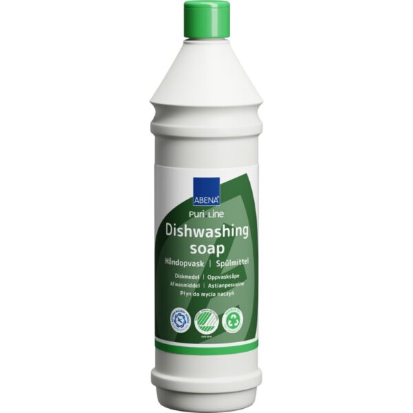Opvaskemiddel, ABENA 160511, Puri-Line, 1l, uden farve og parfume