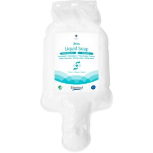 Håndsæbe, Sterisol, 700 ml, flydende, uden farve, parfume og konserveringsmidddel