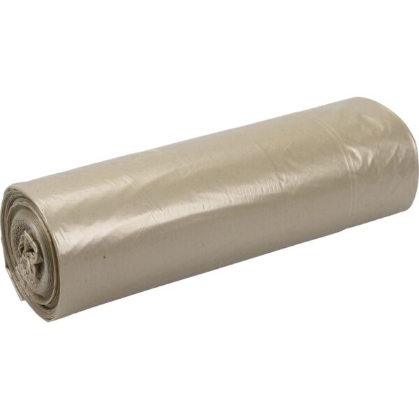 Containersæk, 240 l, klar, LDPE/genanvendt, 124x151cm - Billede 2