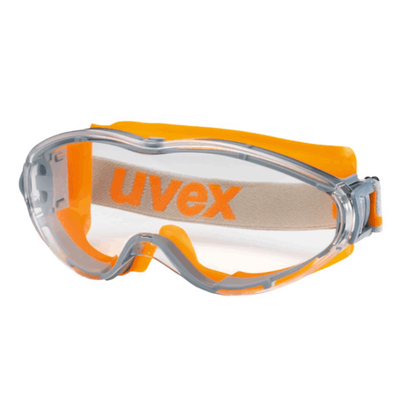 Beskyttelsesbrille, Uvex Ultrasonic, One size, klar, PC, antidug, antirids, flergangs