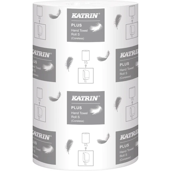 Håndklæderulle, Katrin plus mini 475218, 1-lags, nyfiber, 110m x 20,5cm, Ø13cm, 12 stk.