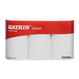Toiletpapir, Katrin 104834, 2-lags, 48m, 42 stk.