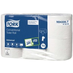 Tork toiletpapir T4, universal, 2-lags, 38m, 472246, 42 stk.