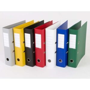 Ringbind, flere farver, 75mm ryg, 10 stk
