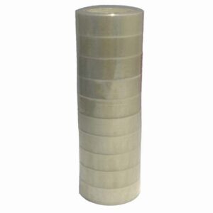 Tape, klar, 10 ruller