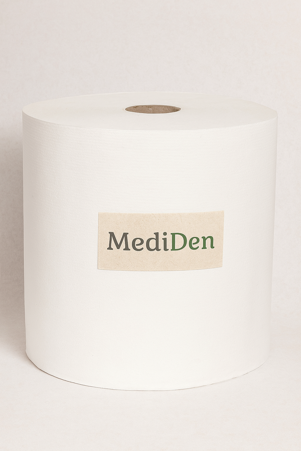 Håndklæderulle, MediDen, H1, 2-lags, 130m x 21cm, Ø19cm, 6 stk.