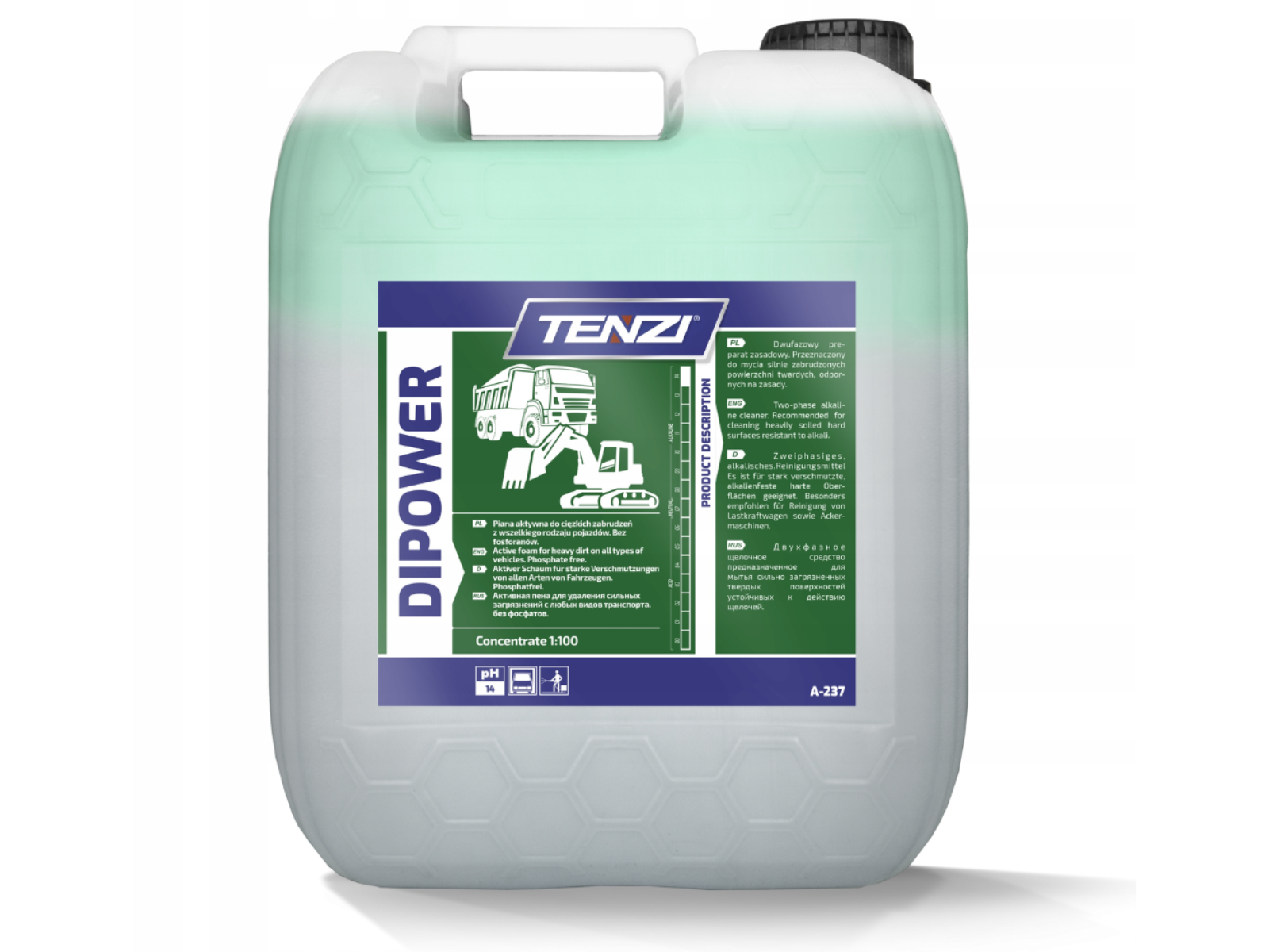 DIPower Tenzi, 5kg, Stærk Aktiv Skum Professionel