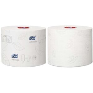Tork mid-size toiletpapir T6, advanced, 2-lags, 100m, 127530, 27 stk.