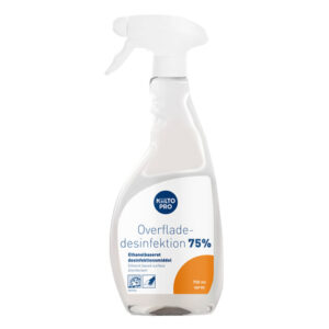 Overfladedesinfektion spray, Kiilto, 75% ethanol, 750 ml.