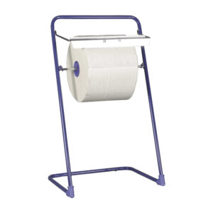 Gulvstativ t/papirrulle, blå