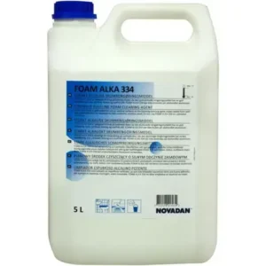 Skumrengøring, Novadan Foam Alka 334, alkalisk/affedtende, uden klor, farve og parfume, 5 L. - 1 stk.
