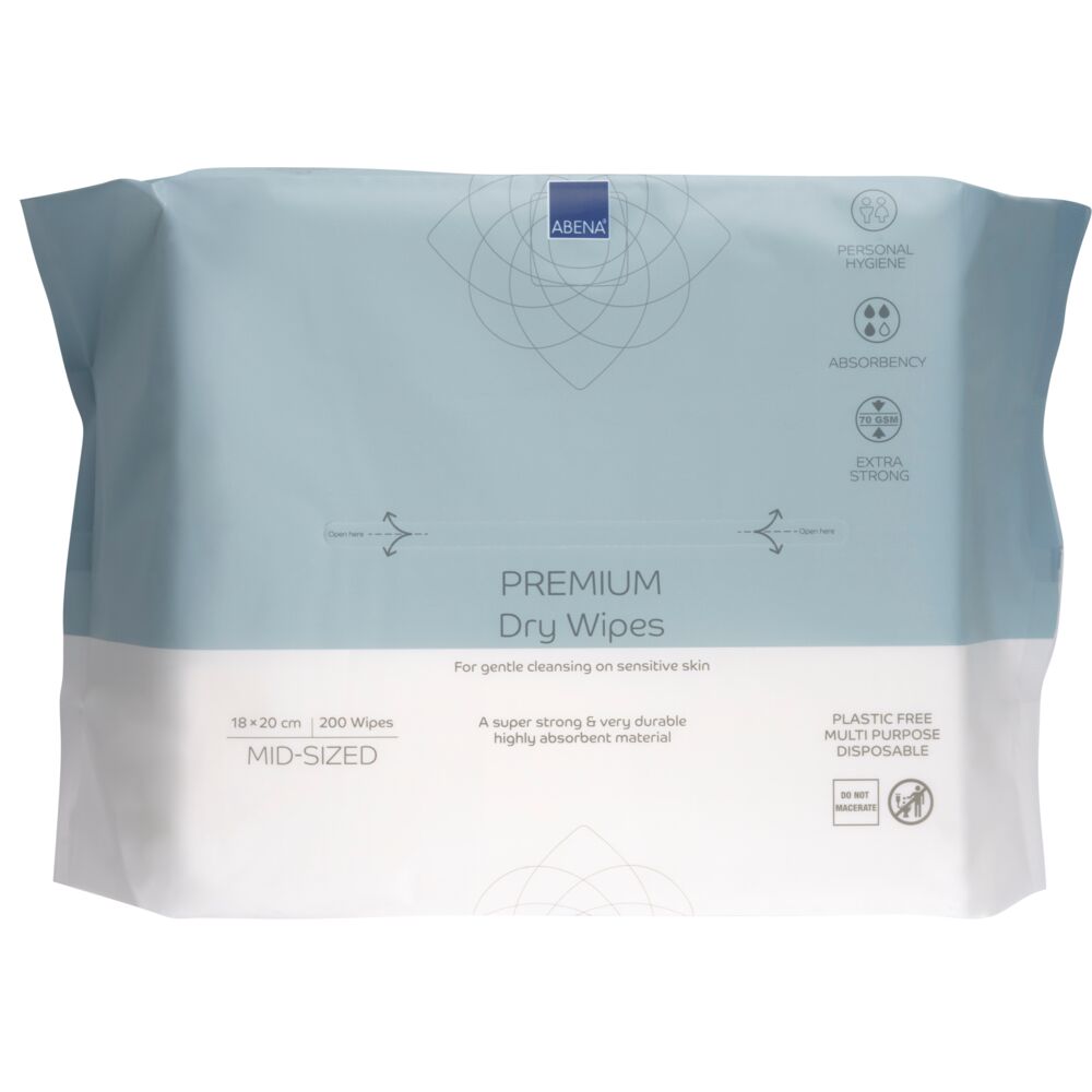 Afspritningsstykke, Abena premium, 20x18cm 70 g/m² - 200 stk.