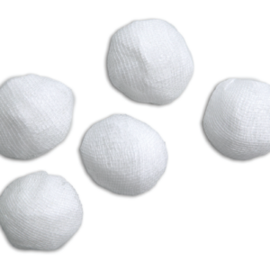 Gazetampon, MeSoft, Mölnlycke, rund, Ø2,8cm. - 100 stk.
