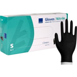 Abena, nitril classic, Sort. - 100 stk.
