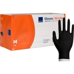 Abena, Nitril Classic Protect, Sort - 200 stk.