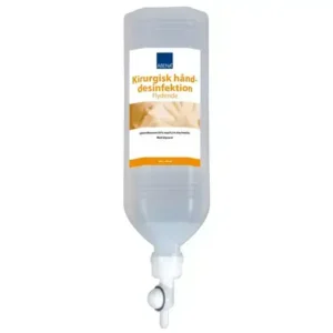 Kirugisk, hånddesinfektion, Abena, stand-back flaske, 85% ethanol, 0,5% chlorhexidin, 1000 ml. - 1 stk.