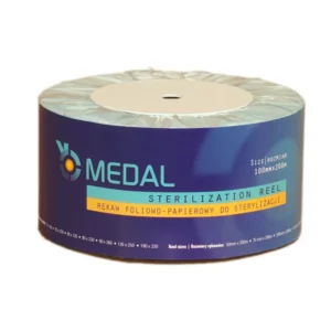 Autoklaverulle, MEDAL, uden fold, 10cmx200m. - 1 stk.